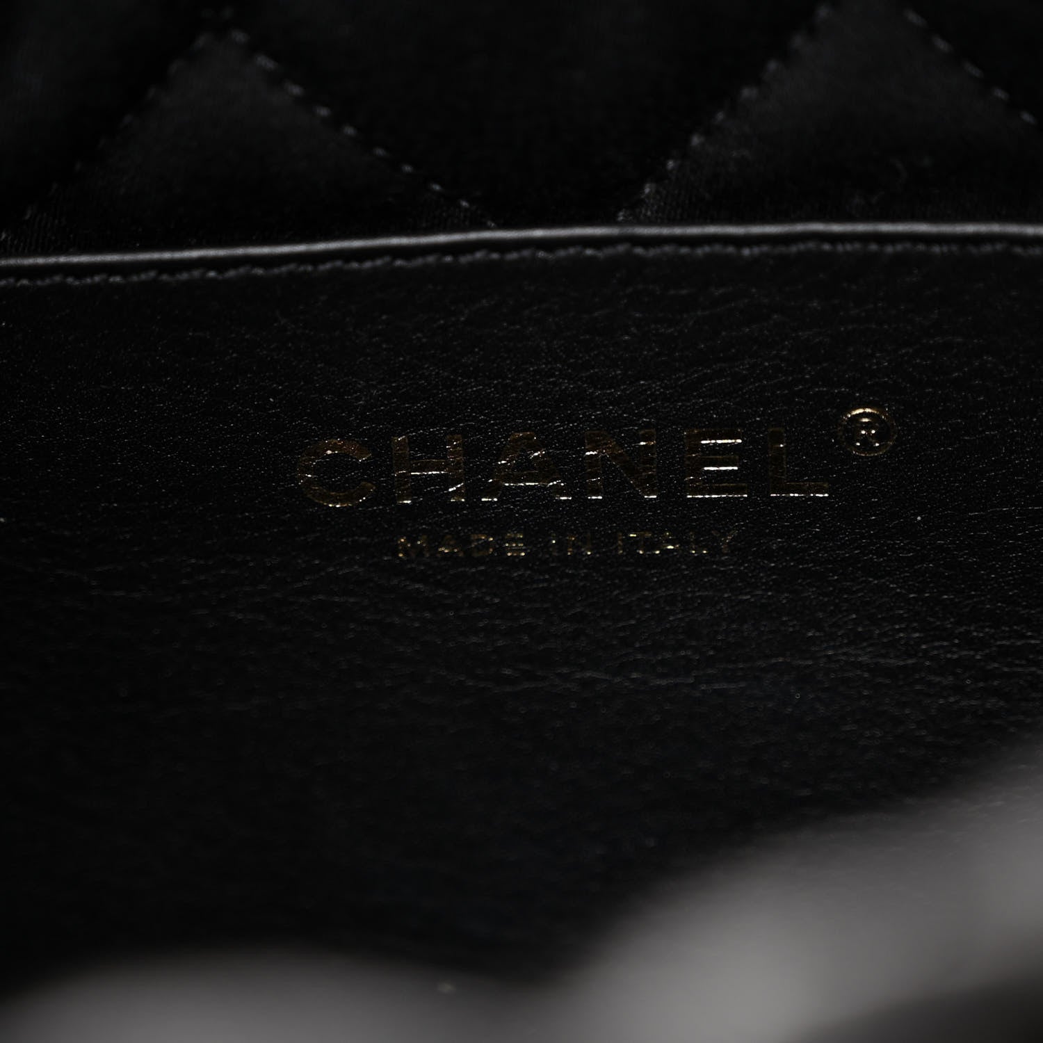 Chanel Shiny Calfskin Quilted Mini Chanel 22 Black 6 of 10