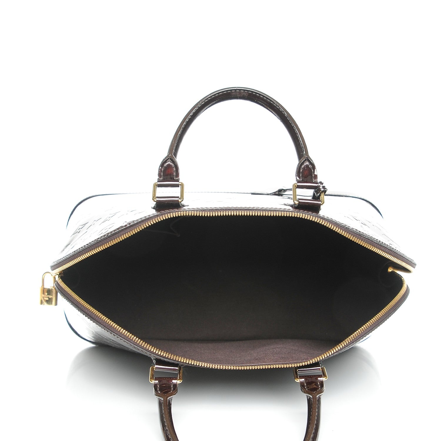 Louis Vuitton Vernis Alma MM Amarante 5 of 7