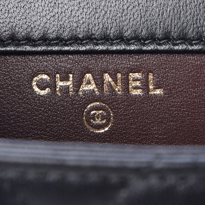 Chanel Lambskin Quilted Trendy CC Phone Holder Black 6 of 9