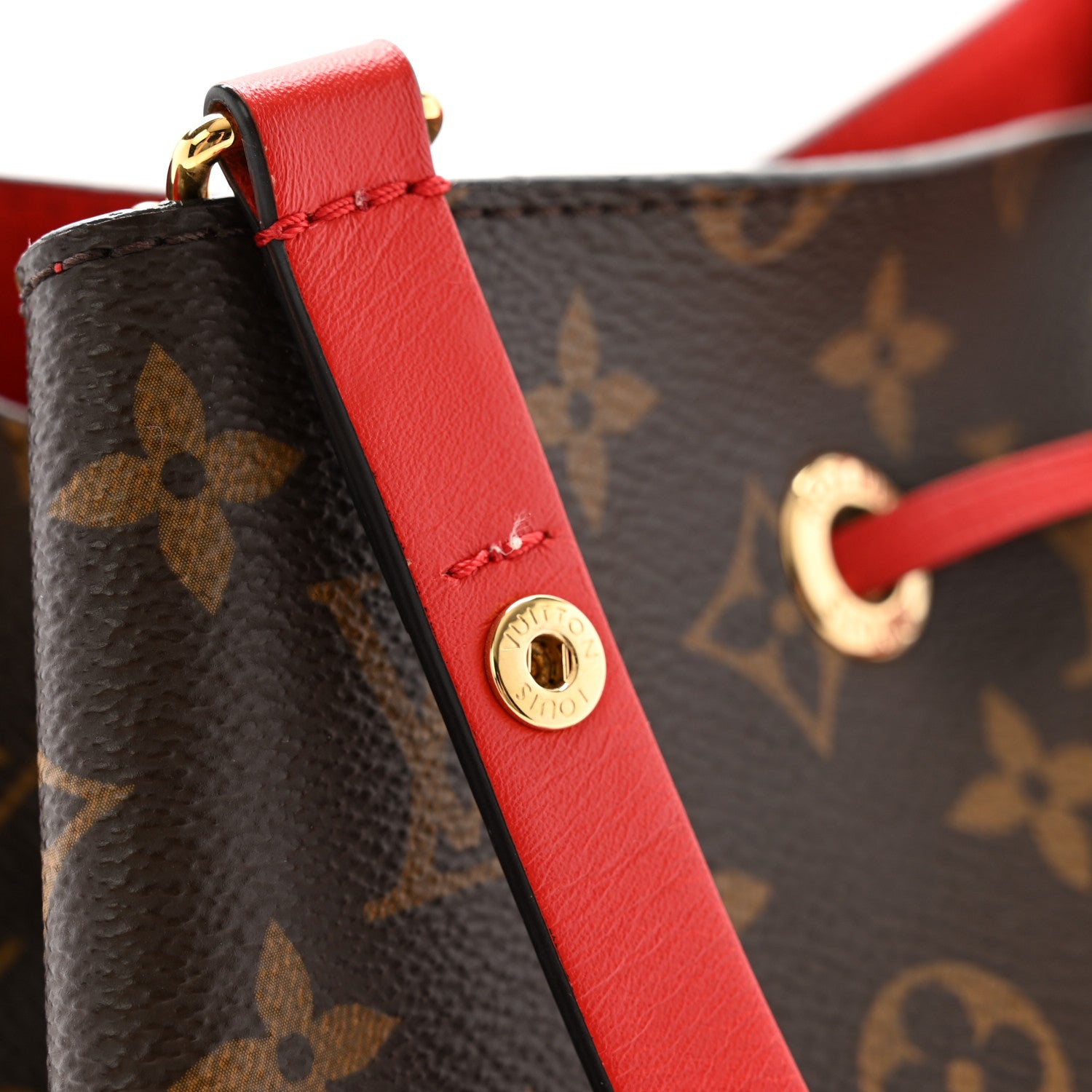 Louis Vuitton Monogram Neonoe MM  Coquelicot 12 of 13