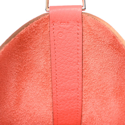Hermes Taurillon Clemence Picotin Lock TGM Rose Jaipur 7 of 12