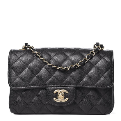 Chanel Caviar Quilted Mini Rectangular Flap Black 1 of 11
