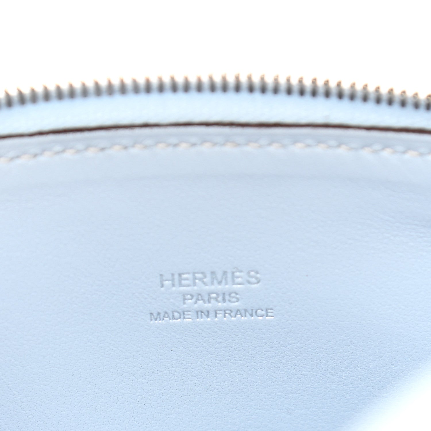 Hermes Chevre Mysore Mini 1923 Bolide Bleu Brume 5 of 9
