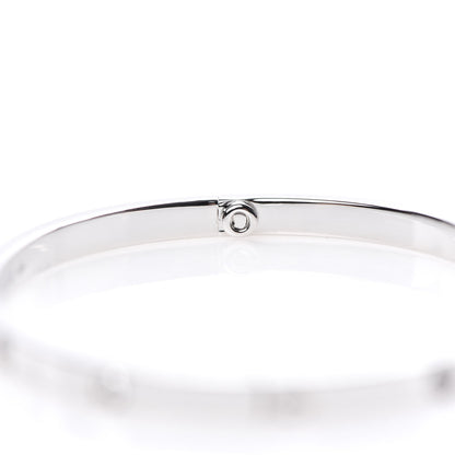 Cartier 18K White Gold 10 Diamond Small LOVE Bracelet 16 6 of 7