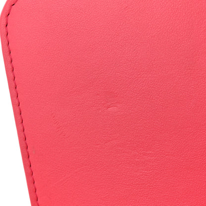 Chanel Caviar Camellia Embossed Wallet On Chain WOC Pink 25 of 26