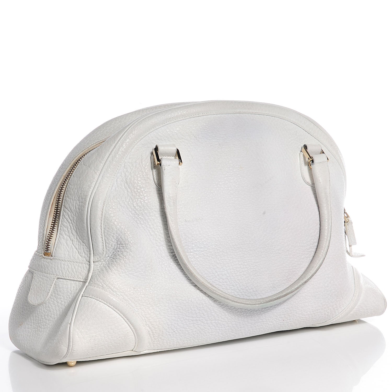 Gucci Leather Web Blondie Bowler White 6 of 13
