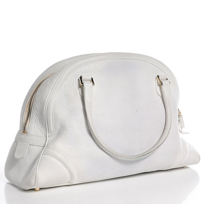 Gucci Leather Web Blondie Bowler White 6 of 13