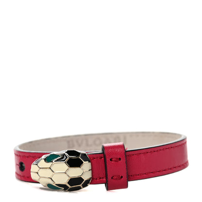 Bulgari Calfskin Serpenti Forever Bracelet L Bright Rose 1 of 6