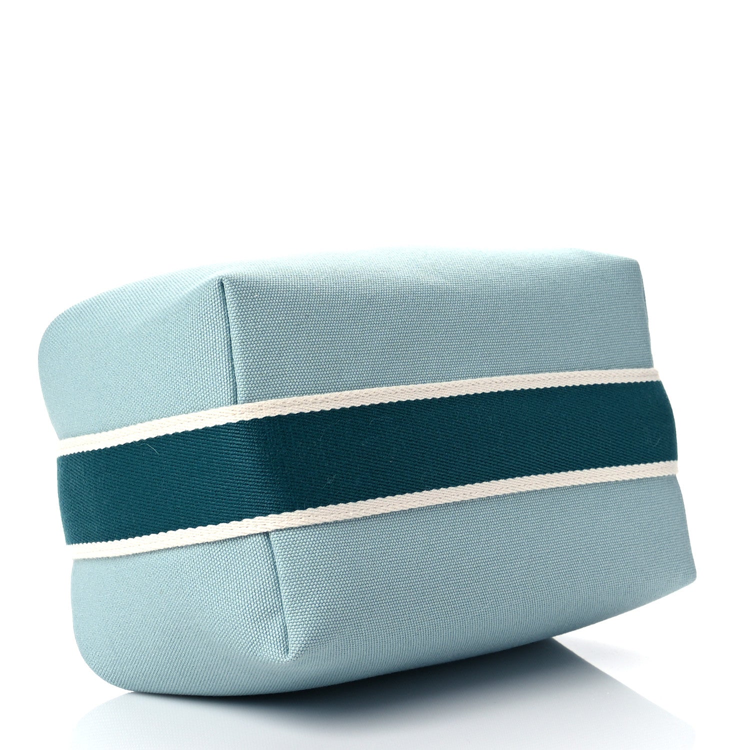 Hermes Canvas Small Bride-A-Brac Pouch Eucalyptus 4 of 9