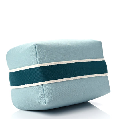 Hermes Canvas Small Bride-A-Brac Pouch Eucalyptus 4 of 9