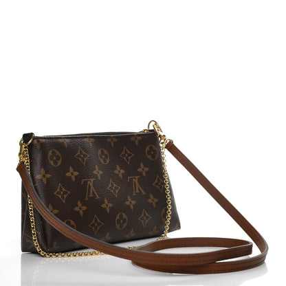 Louis Vuitton Monogram Pallas Clutch Black 3 of 9
