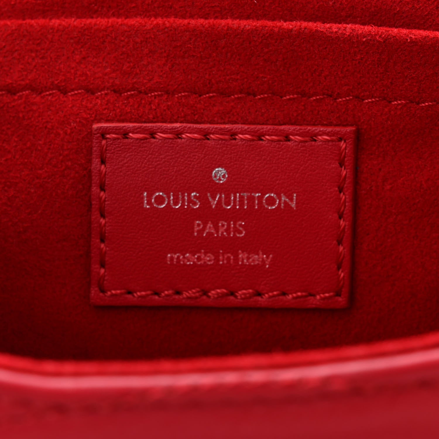 Louis Vuitton Calfskin New Wave Chain MM Ecarlate 6 of 11