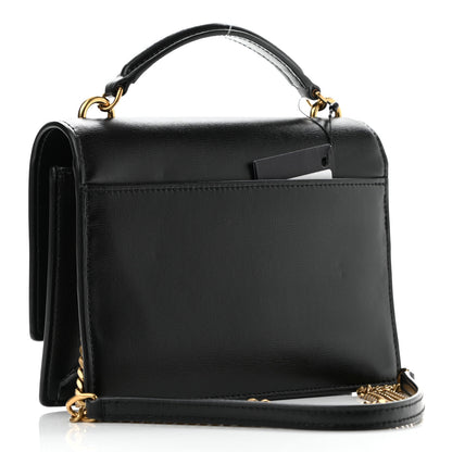 Saint Laurent Calfskin Monogram Sunset Chain Wallet Black 2 of 9