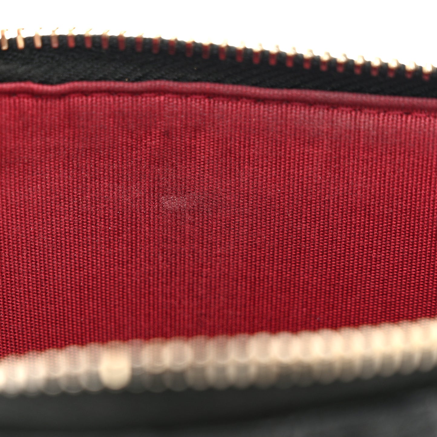Goatskin Quilted Chanel 19 Flat Wallet Pouch Black