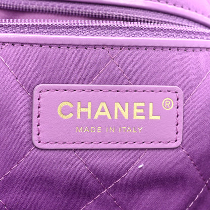 Chanel Shiny Calfskin Quilted Small Chanel 22 Purple 8 of 11