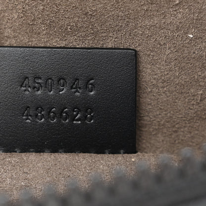 Gucci GG Supreme Monogram Belt Bag Black 8 of 13