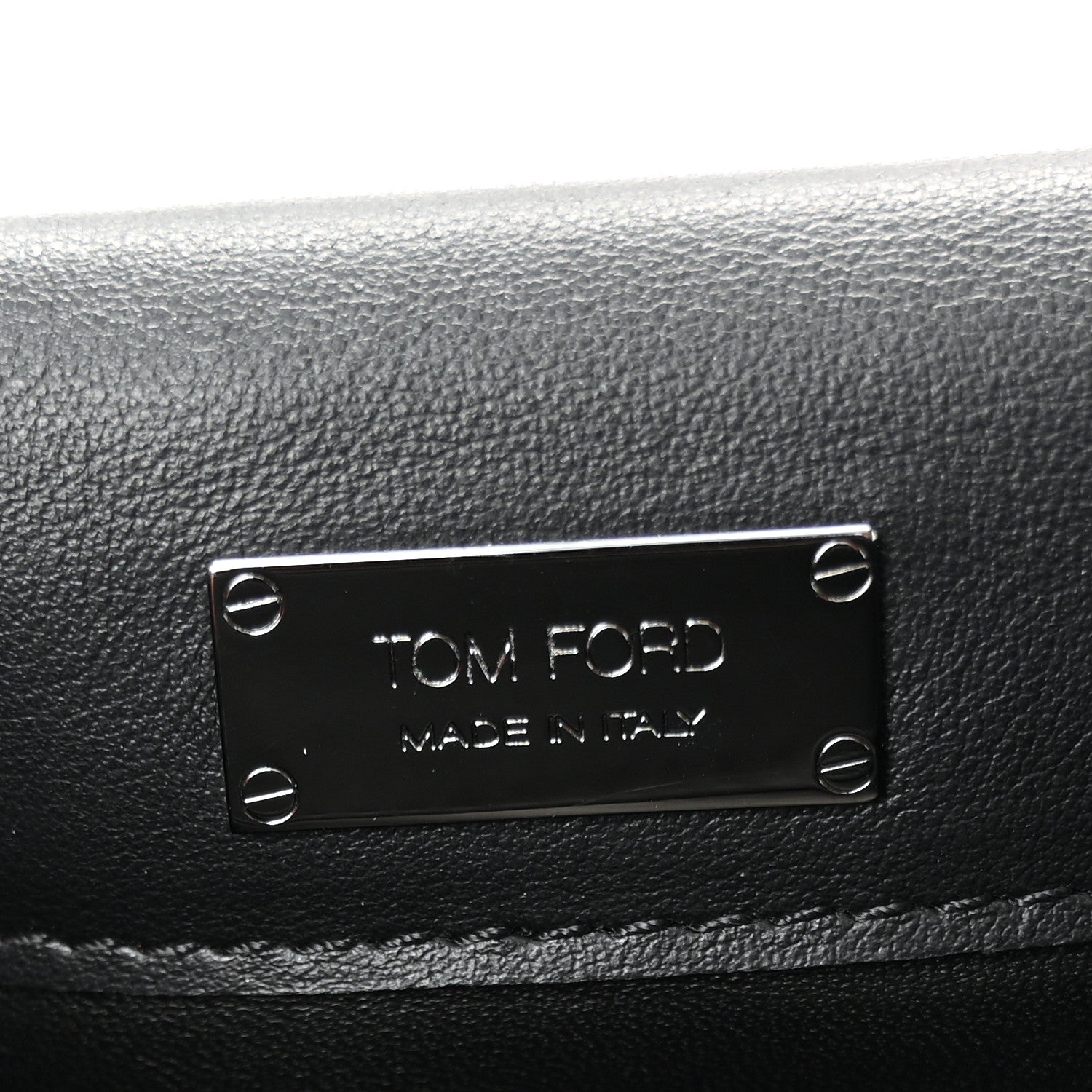 Tom Ford Snakeskin Natalia Shoulder Bag Black 6 of 11
