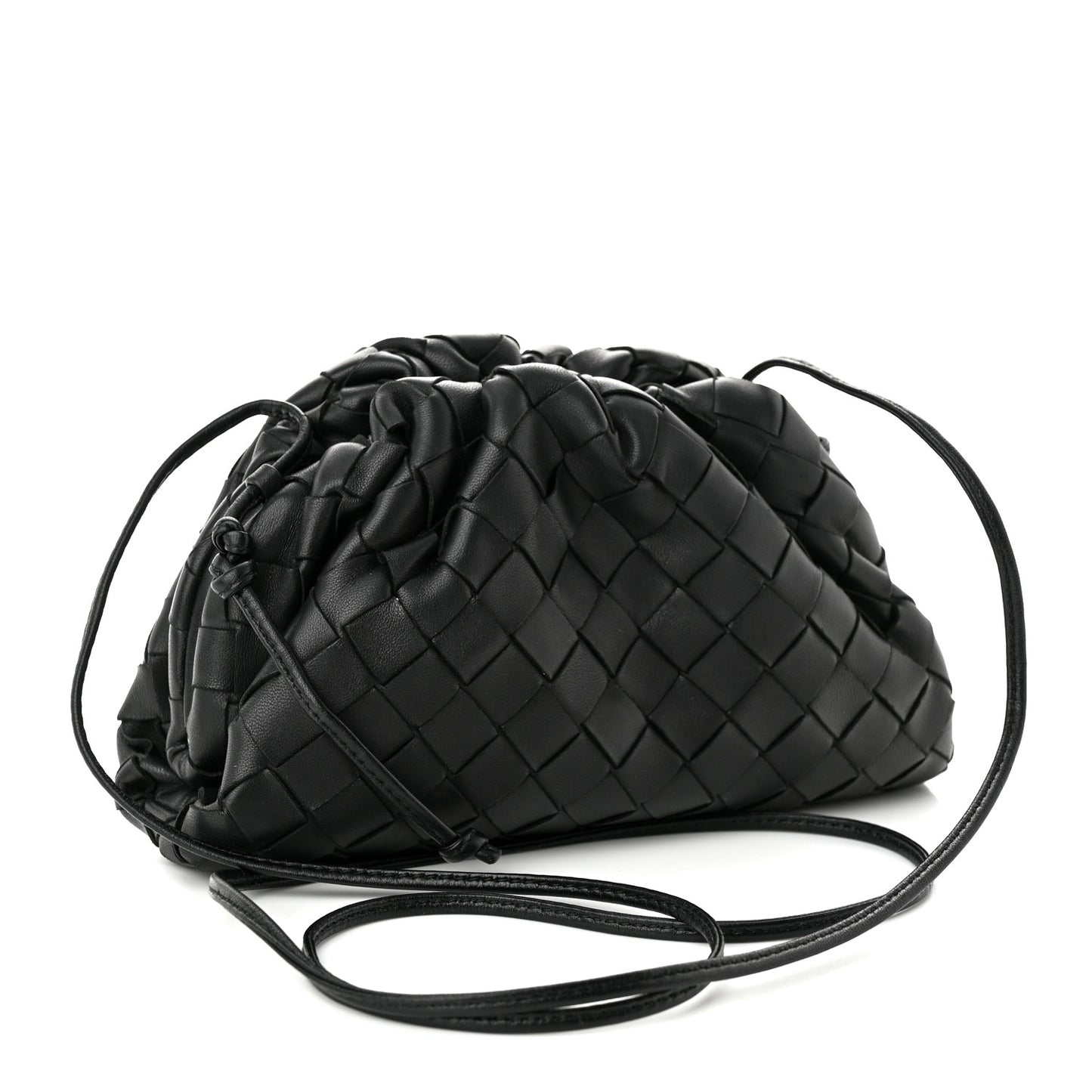 Nappa Intrecciato The Mini Pouch Black