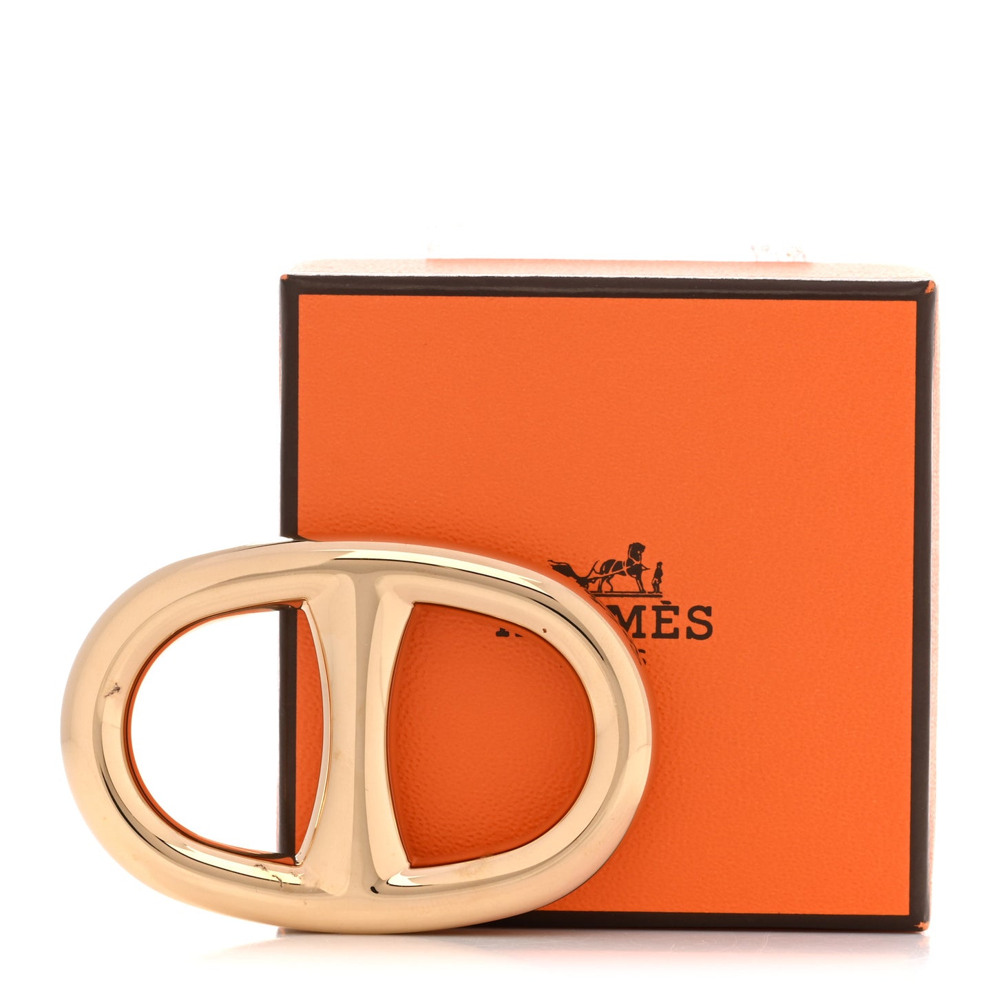 Permabrass Chaine D'ancre Scarf Ring