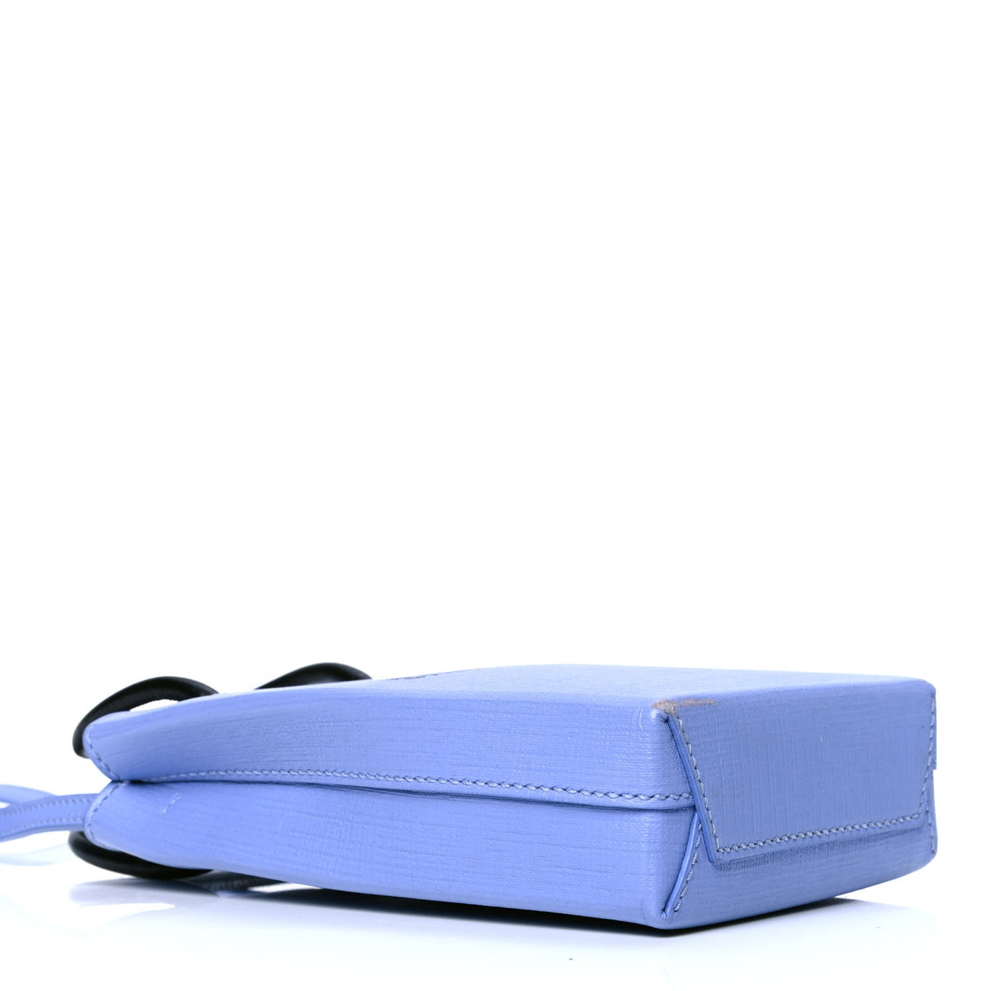 Squared Calfskin Logo Shopping Phone Holder Bag Light Purple