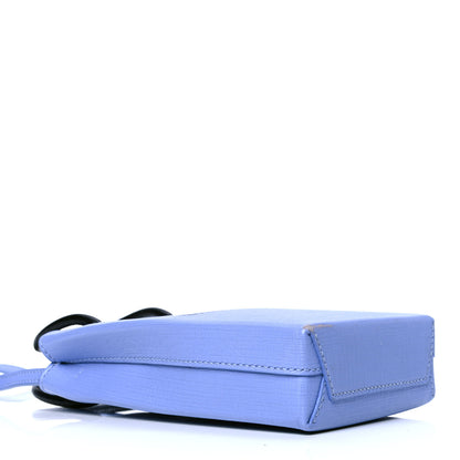 Balenciaga Squared Calfskin Logo Shopping Phone Holder Bag Light Purple 3 of 5