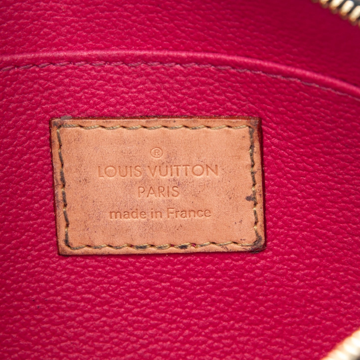 Monogram Multicolor Cosmetic Pouch Black Grenade