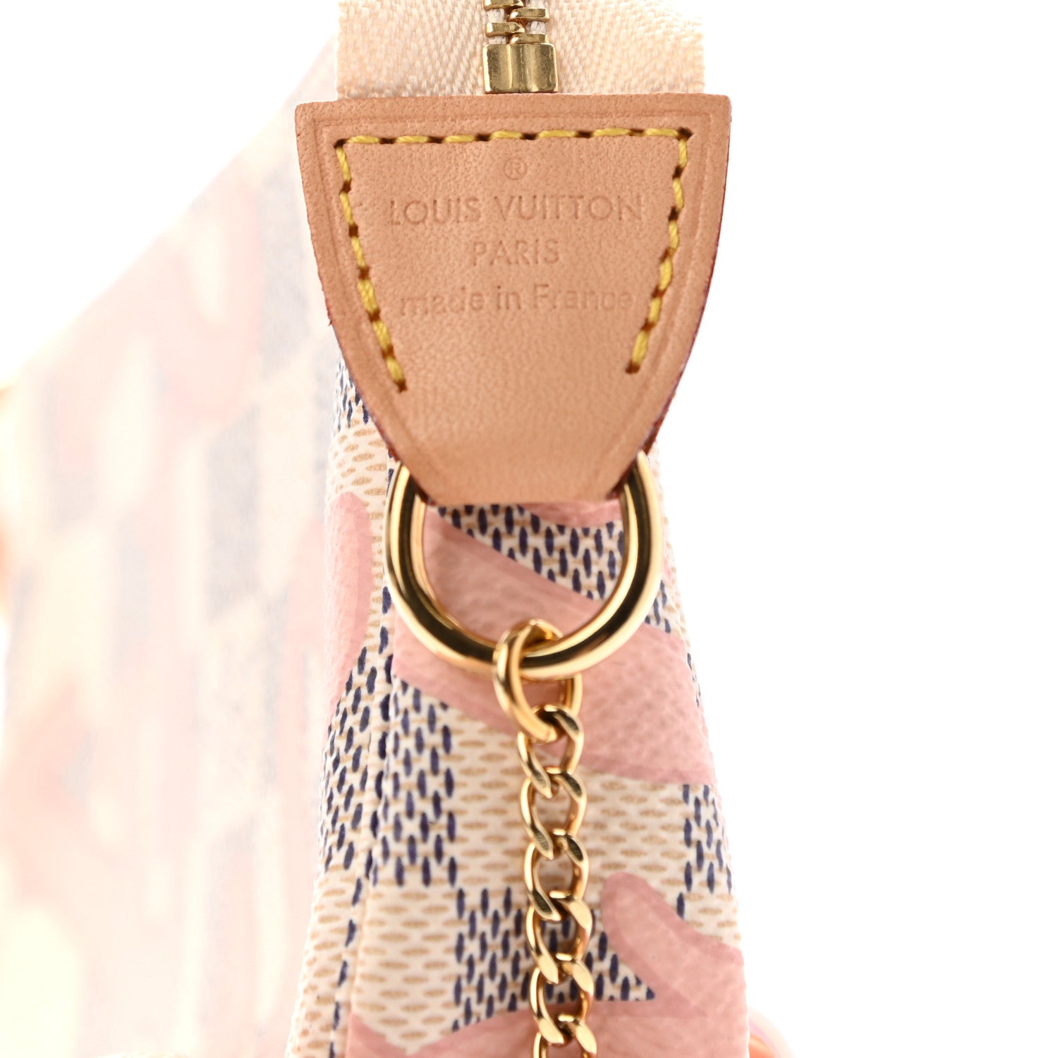 Louis Vuitton Damier Azur Tahitienne Mini Pochette Accessories 7 of 7
