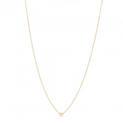 Cartier 18K Yellow Gold Diamond XS D'Amour Pendant Necklace 1 of 4