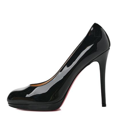 Christian Louboutin Patent New Simple 120 Pumps 40 Black 1 of 7