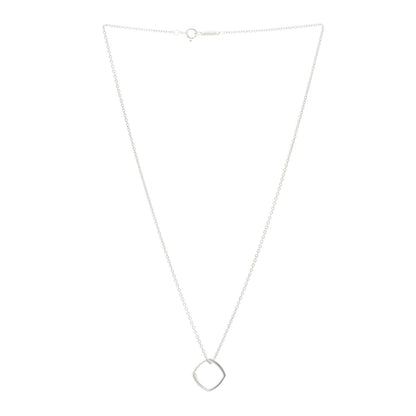 Tiffany Sterling Silver Frank Gehry Torque Pendant Necklace 3 of 4