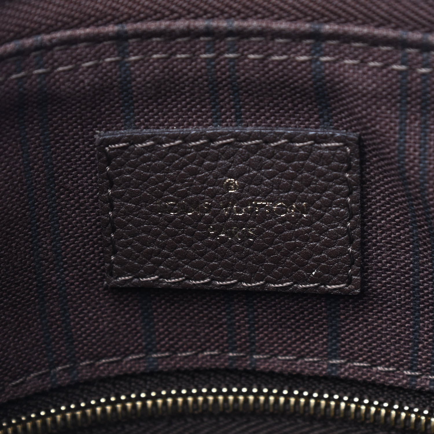 Louis Vuitton Empreinte Speedy Bandouliere 25 Chocolate 6 of 8