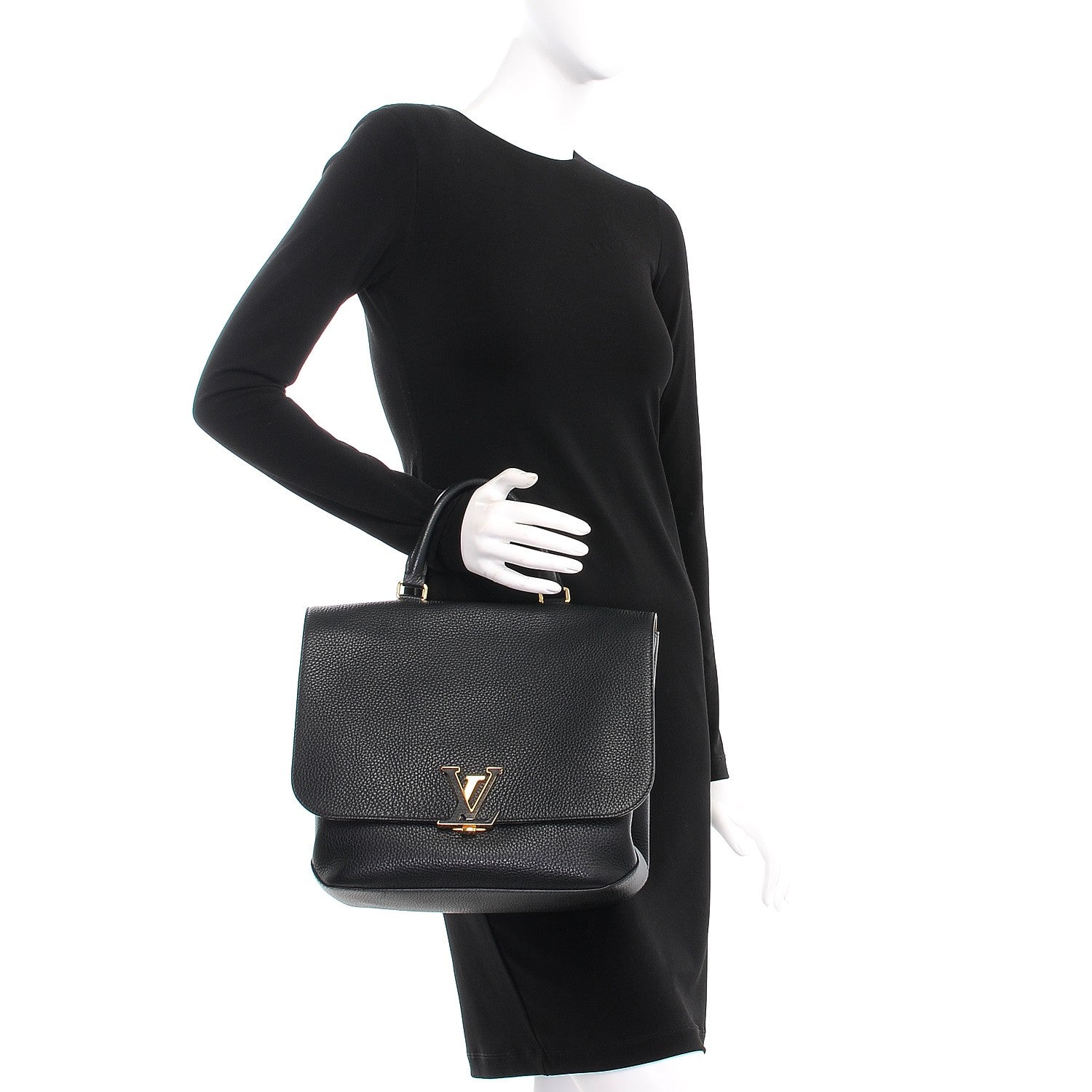 Louis Vuitton Taurillon Volta Black 3 of 8