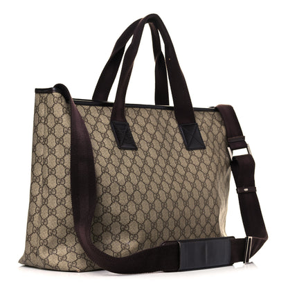 Gucci GG Plus Monogram Travel Bag Dark Brown 3 of 13