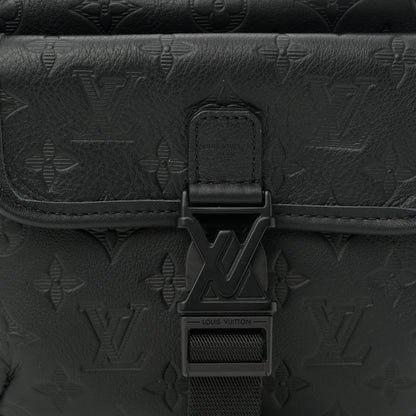 Louis Vuitton Calfskin Monogram Shadow Getaway Messenger Black 7 of 10