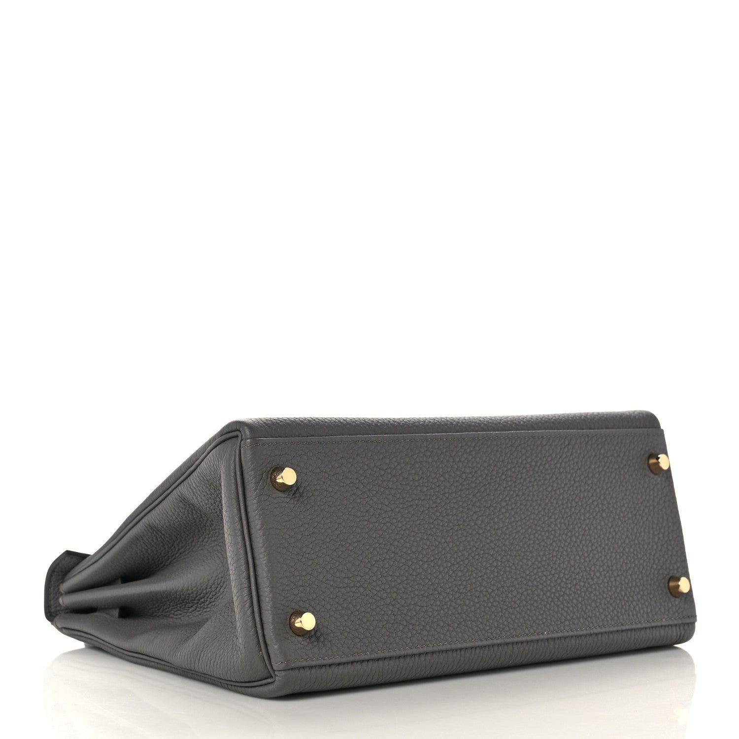 Hermes Togo Kelly Retourne 28 Etain 5 of 38