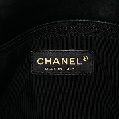 Chanel Calfskin Quilted Medium Chain Me Flap Black 6 of 10