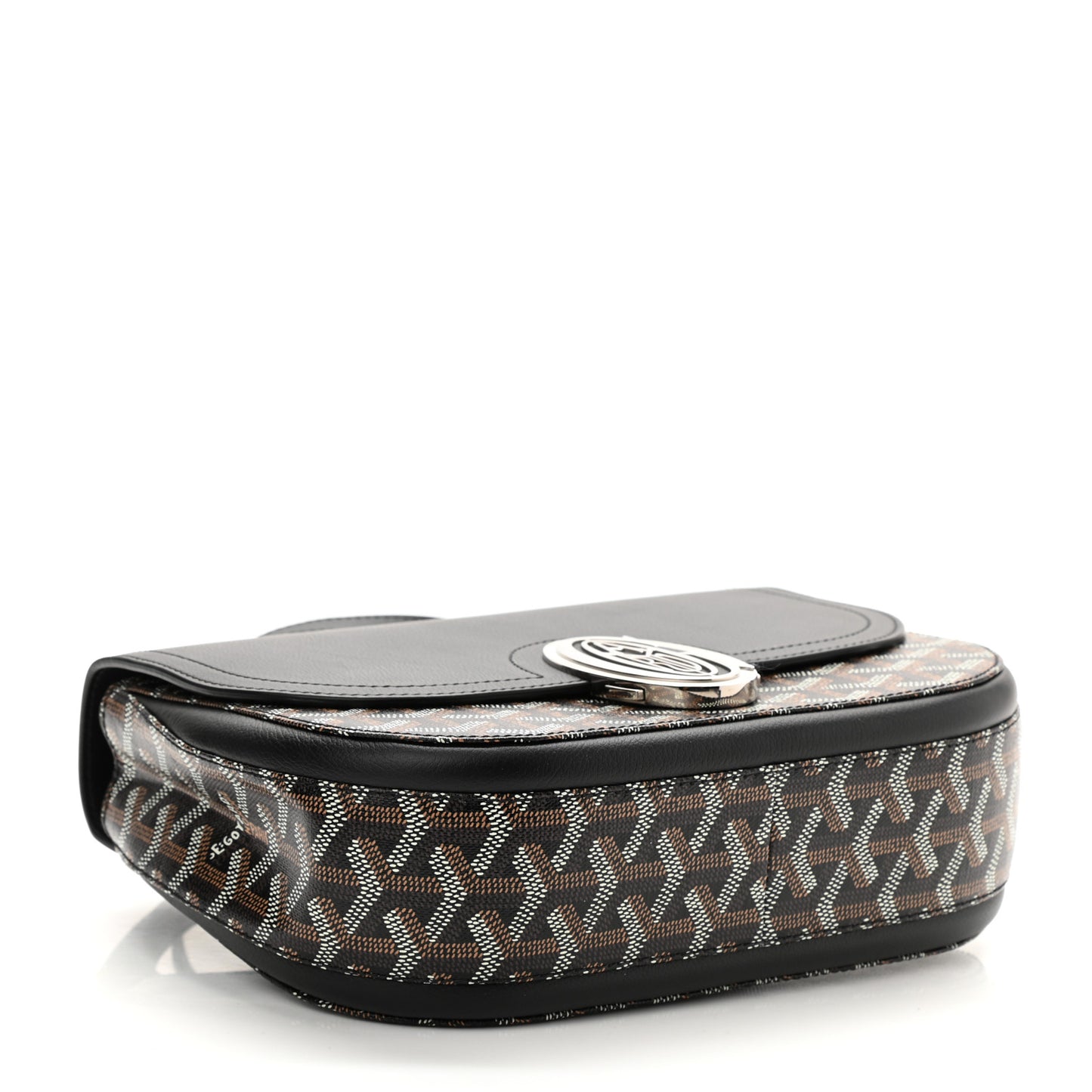 Goyardine 233 Shoulder Bag Black