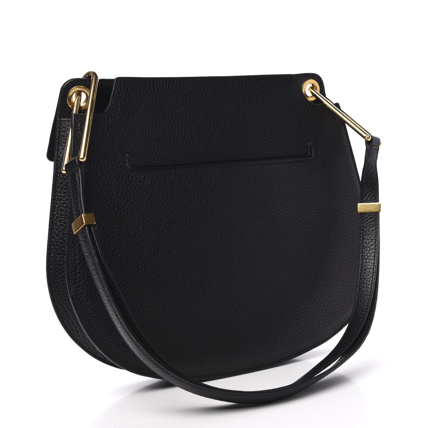 Tom Ford Grained Calfskin Ariel Shoulder Bag Black 3 of 9