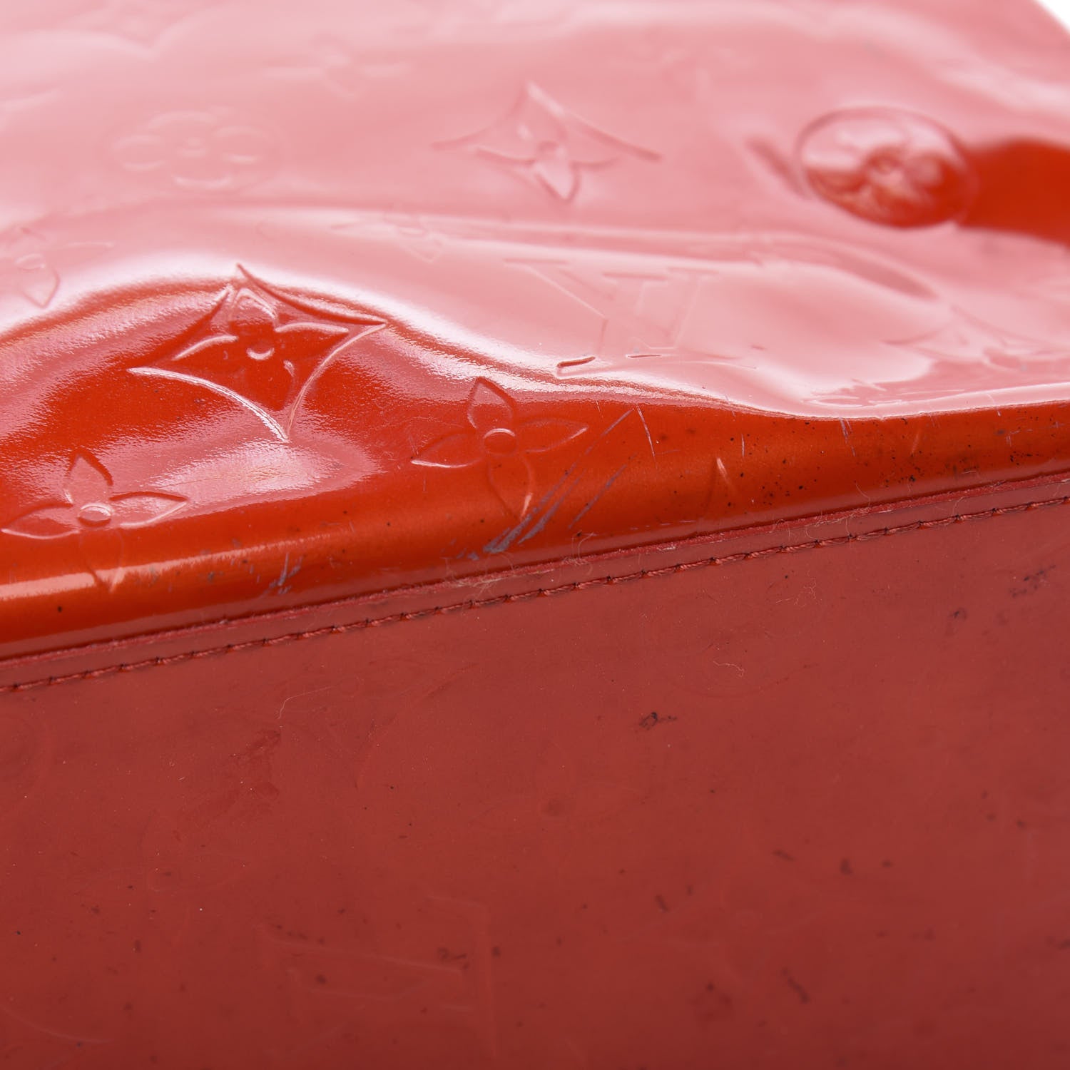 Louis Vuitton Vernis Reade PM Rouge 8 of 20