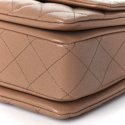 Chanel Caviar Quilted Coco First Flap Beige 9 of 9