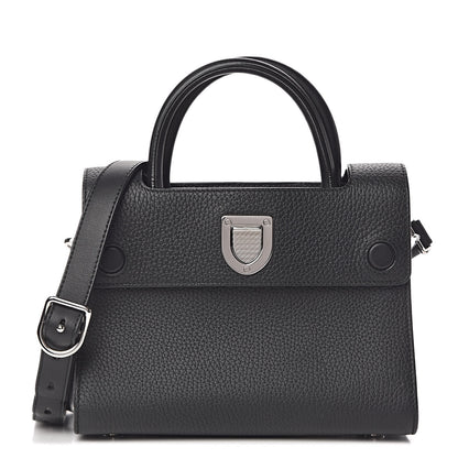 Christian Dior Grained Calfskin Mini Diorever Flap Black 1 of 16