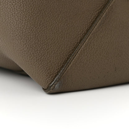 Celine Soft Grained Calfskin Small Belt Cabas Phantom Taupe 11 of 17