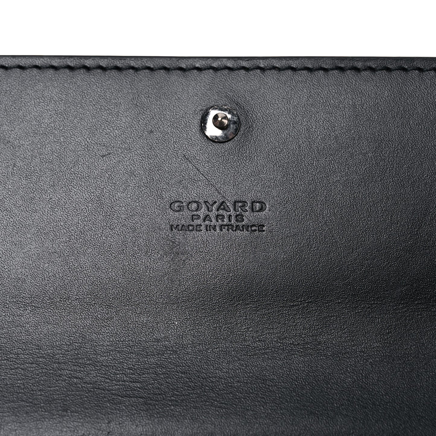 Goyardine Varenne Long Wallet Black