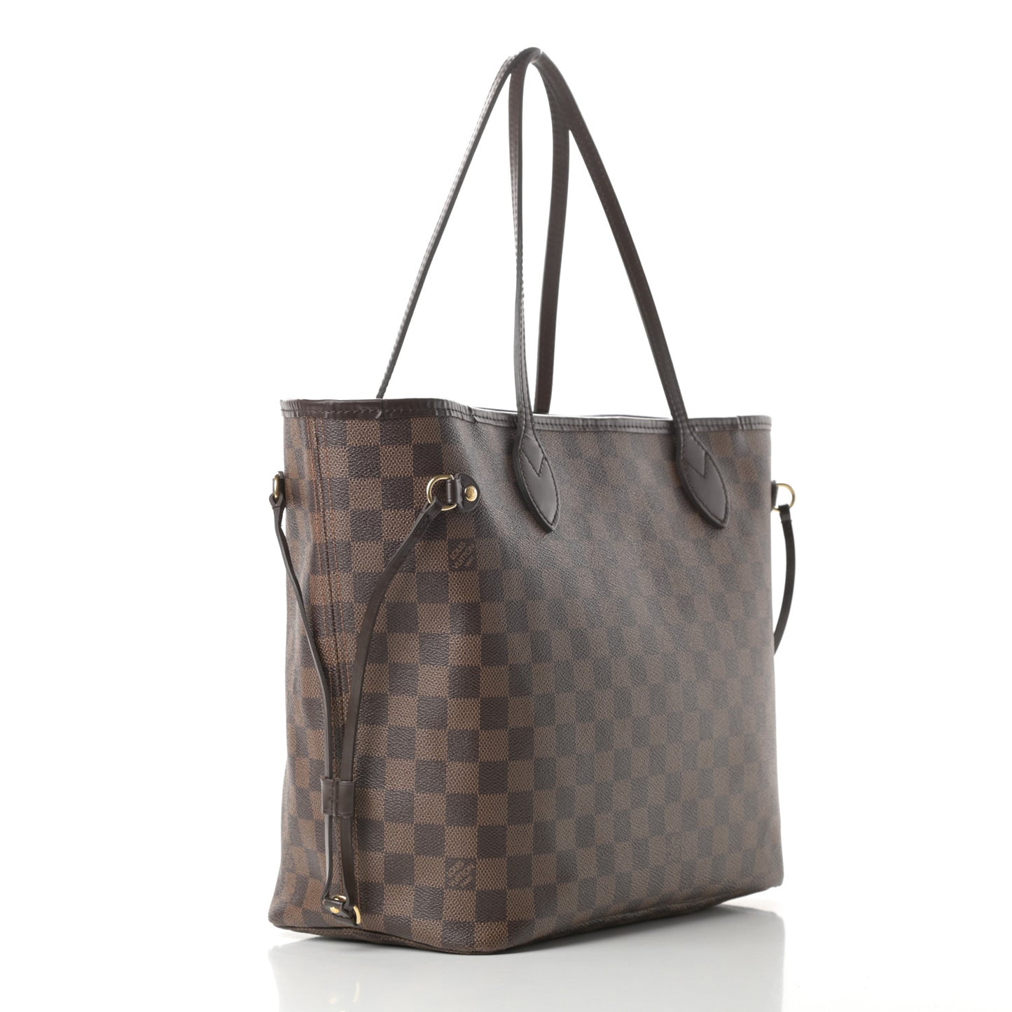 Damier Ebene Neo Neverfull MM Rose Ballerine