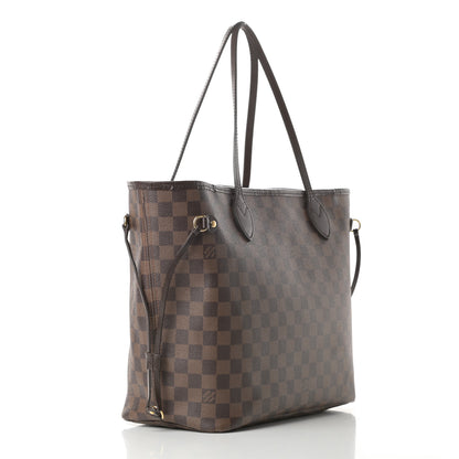 Louis Vuitton Damier Ebene Neo Neverfull MM Rose Ballerine 3 of 20