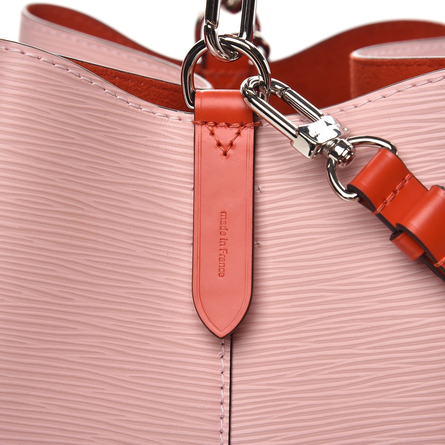 Louis Vuitton Epi NeoNoe Rose Ballerine Orange 8 of 9