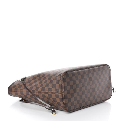 Louis Vuitton Damier Ebene Neo Neverfull MM Rose Ballerine 4 of 10