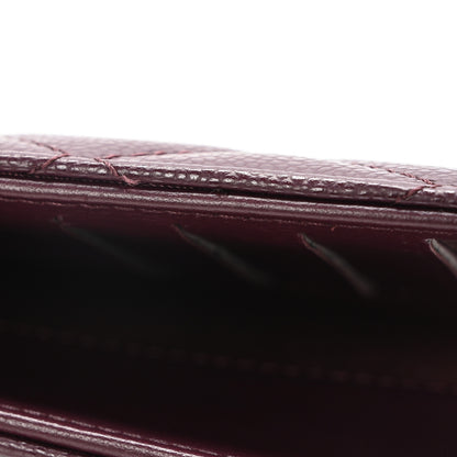 Chanel Caviar Quilted Passport Holder Dark Purple 9 of 11