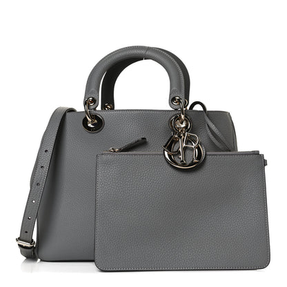 Christian Dior Bullcalf Medium Diorissimo Tote Gris 1 of 12