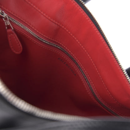 Balenciaga Calfskin S Triangle Duffle Black 9 of 10